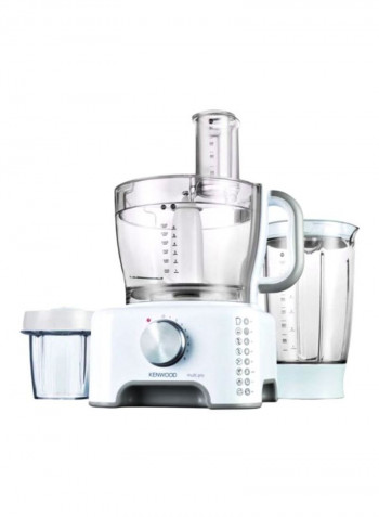 Multi-Pro Classic Food Processor FP730 Clear/White