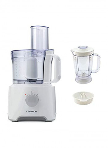 Multi-Pro Classic Food Processor FP730 Clear/White