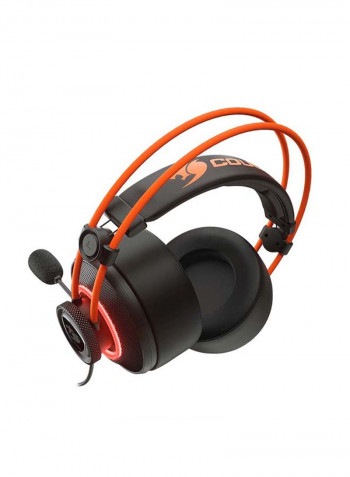 Immersa Pro Prix Gaming HeadsetFor PS4/PS5/XOne/XSeries/NSwitch/PC Black/Orange