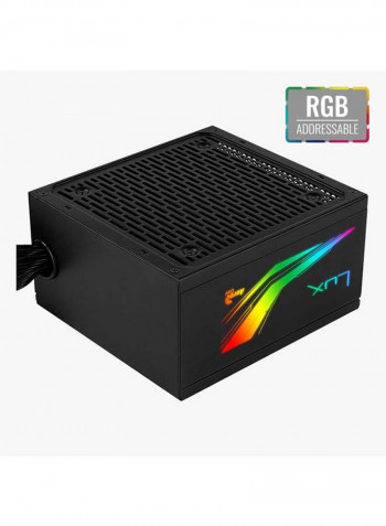 Lux RGB 750W RGB Power Supply Unit MultiColour