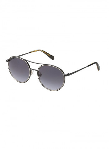 Women's Round Frame Sunglasses - Lens Size: 52 mm