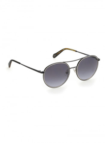 Women's Round Frame Sunglasses - Lens Size: 52 mm
