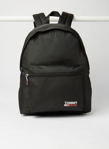 Campus Logo Backpack Black