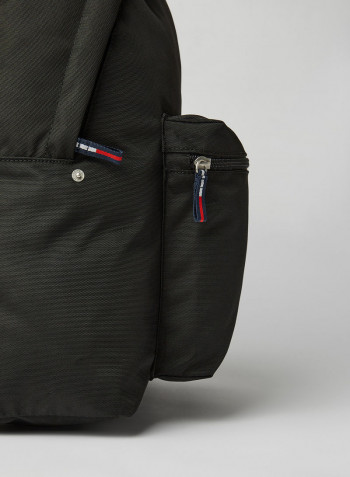 Campus Logo Backpack Black