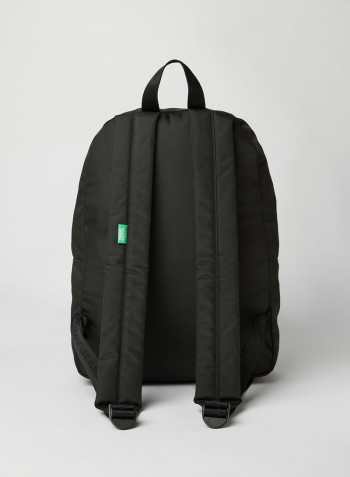 Campus Logo Backpack Black
