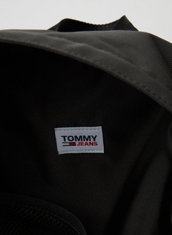 Campus Logo Backpack Black