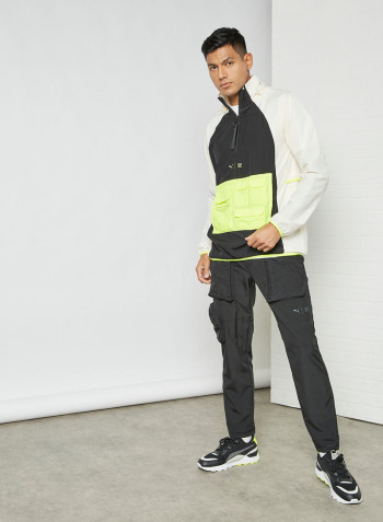 First Mile Woven Training Pants أسود
