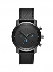 Men's Chrono Leather Strap Watch