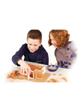 330-Piece Villa With Garage Brick Construction Kit