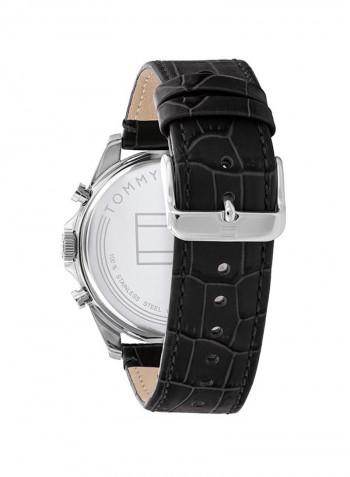 Men's Leather Analog Watch-1710449