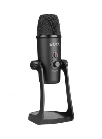 USB Condenser Microphone BY-PM700 Black