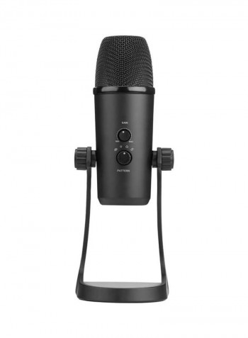 USB Condenser Microphone BY-PM700 Black