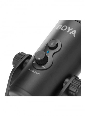 USB Condenser Microphone BY-PM700 Black