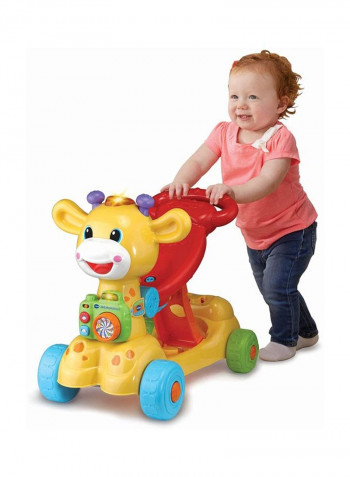 4 In 1 Giraffe Plastic Scooter