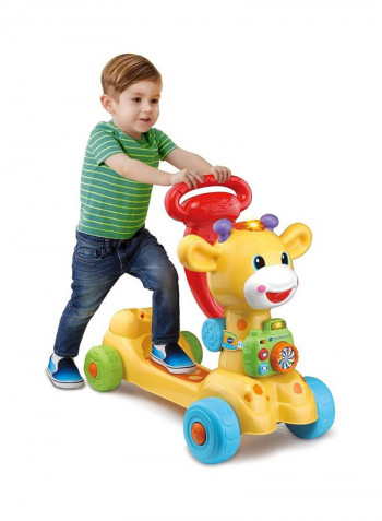 4 In 1 Giraffe Plastic Scooter