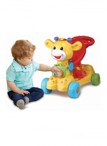 4 In 1 Giraffe Plastic Scooter