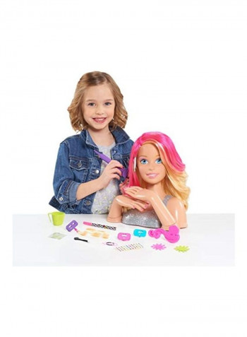 Barbie Flip And Reveal Deluxe Styling Head 6x16inch