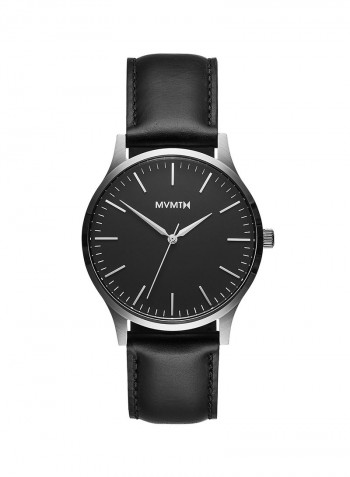 Men's 40 Series Leather Strap Watch