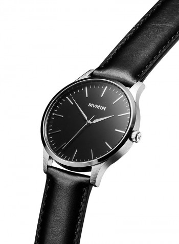 Men's 40 Series Leather Strap Watch