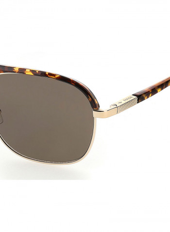 Men's Pilot Frame Sunglasses - Lens Size: 58 mm