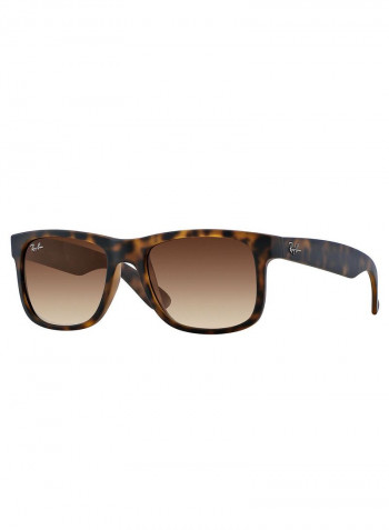 Men's UV-Protection Rectangular Sunglasses - Lens Size: 51 mm