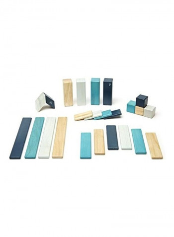 24 Piece Tegu Magnetic Wooden Block Set 2x14inch