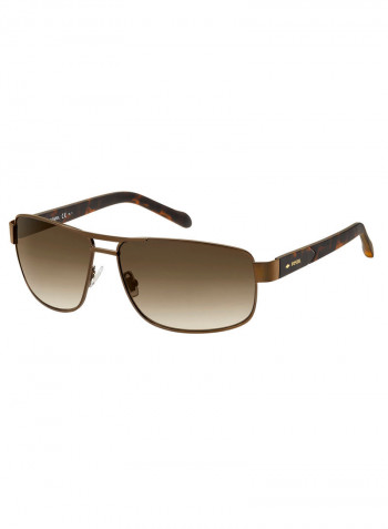 Men's Pilot Frame Sunglasses - Lens Size: 63 mm