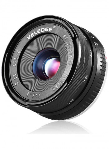 Aps-c Large Aperture Manual Focus Lens Black
