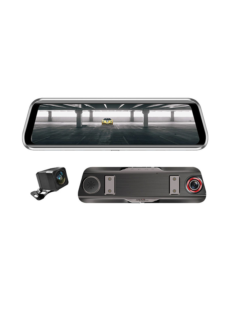 Rear View Mirror Camera 1080P Fhd Dual Lens Adas Auto Registrar Video Recorder