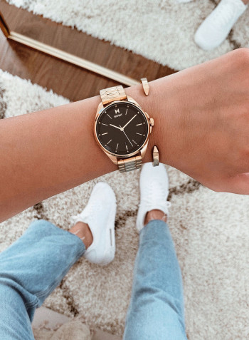 Women's Stainless Steel Analog Wrist Watch 28000005-D