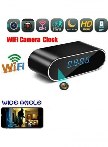1080P Wi-Fi Surveillance Camera Black