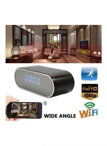 1080P Wi-Fi Surveillance Camera Black