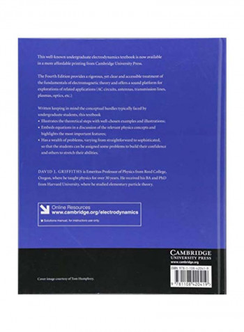 Introduction To Electrodynamics Paperback 4