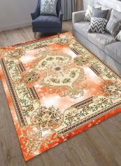 Designer Living Room Carpet Multicolour 80x160centimeter