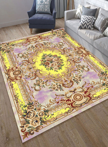 Designer Living Room Carpet Multicolour 80x160centimeter