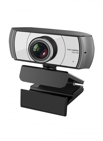 1080P HD Streaming Webcam Black