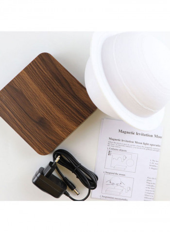 3D Printing Levitation Saturn Lamp Brown/Black