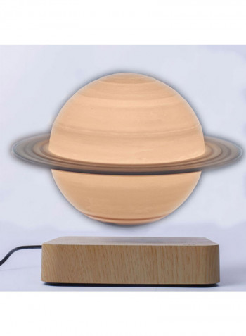3D Printing Levitation Saturn Lamp Brown