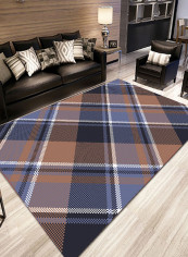 Designer Living Room Carpet Multicolour 80x160centimeter