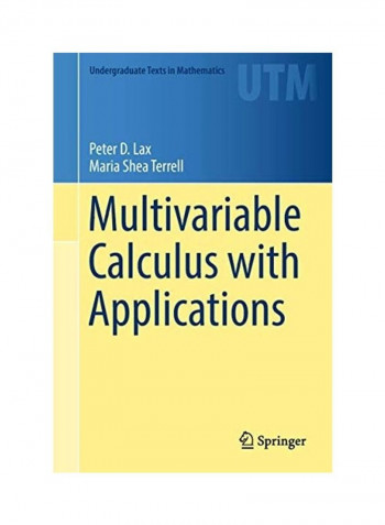 Multivariable Calculus With Applications Hardcover English by Peter D. Lax