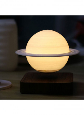 3D Printing Levitation Saturn Lamp Brown/Black