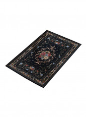 Anti-Skid Soft Area Rug Black