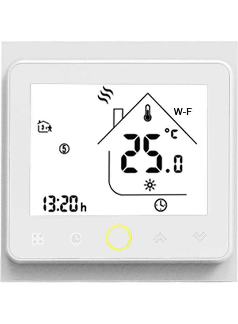 Smart Thermostat 5A Weekly Programmable Temperature Controller White