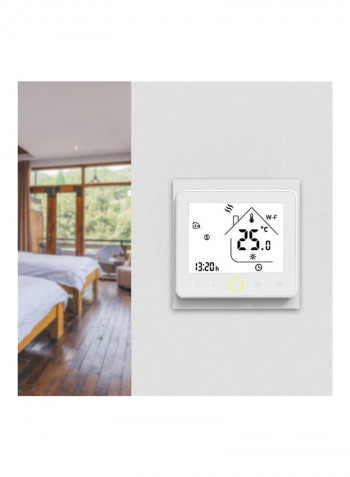 Smart Thermostat 5A Weekly Programmable Temperature Controller White