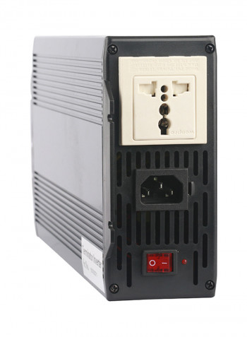 DC-AC Power Inverter With Auto Battery Charger Black