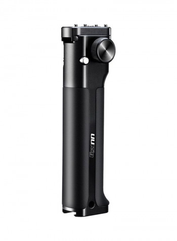DH14 Gimbal Stabilizer Handle Hand Grip Extension Rod Holder with Cold Shoe Mount Black