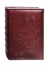 Square Shape Photo Album Maroon 2.4X14.6X9.75inch