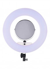 17.7-Inch Photography LED Video Ring Light With Mirror Smartphone Holder 17.7inch White reviews 17.7-Inch Photography LED Video Ring Light With Mirror Smartphone Holder 17.7inch White