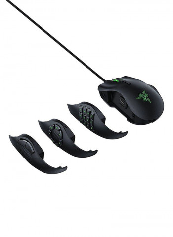 Naga Trinity Wired Optical Gaming Mouse Black