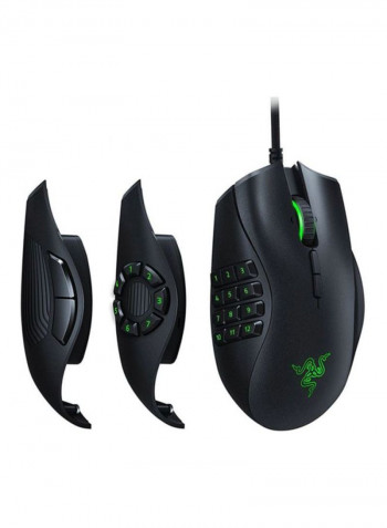 Naga Trinity Wired Optical Gaming Mouse Black